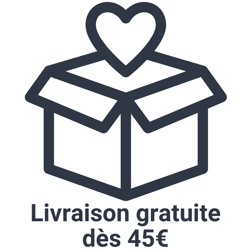 Livraison gratuite dès 45€